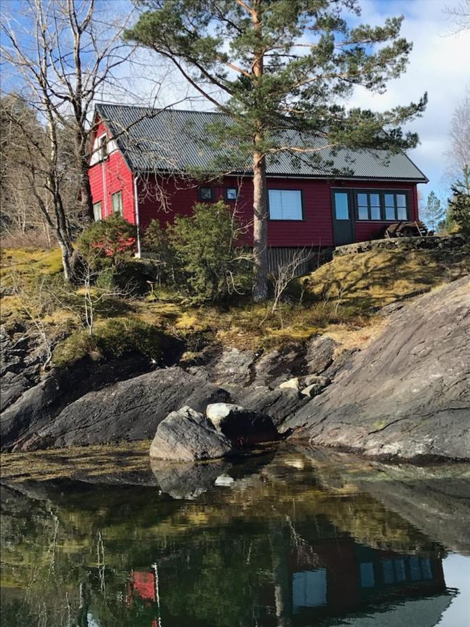 Teigen Leirstad, feriehus og hytter Eikefjord Exterior foto