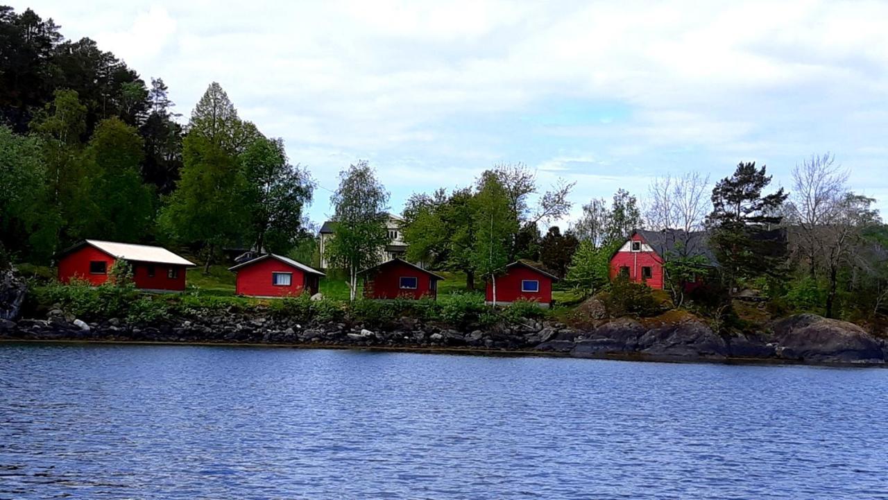 Teigen Leirstad, feriehus og hytter Eikefjord Exterior foto